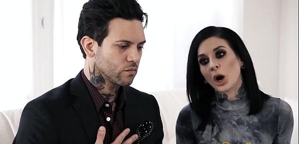  Joanna Angel shares her hubby with another slut